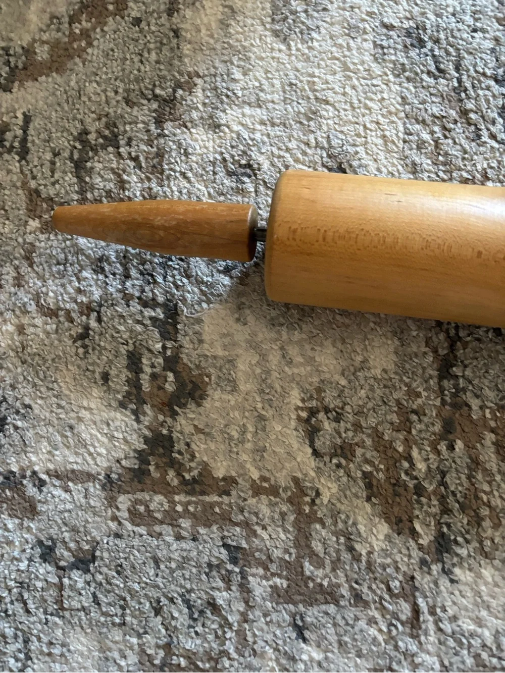 Vintage wooden rolling pin